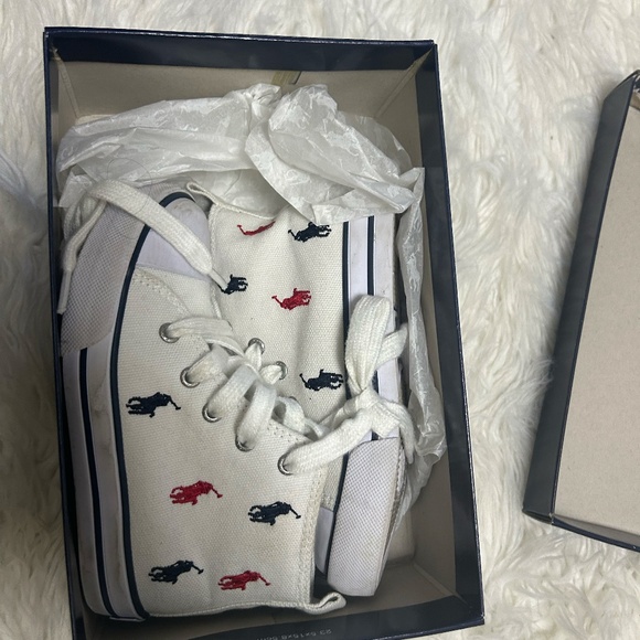 RALPH LAUREN POLO SHOES TODDLER SIZE 9 - Picture 3 of 7